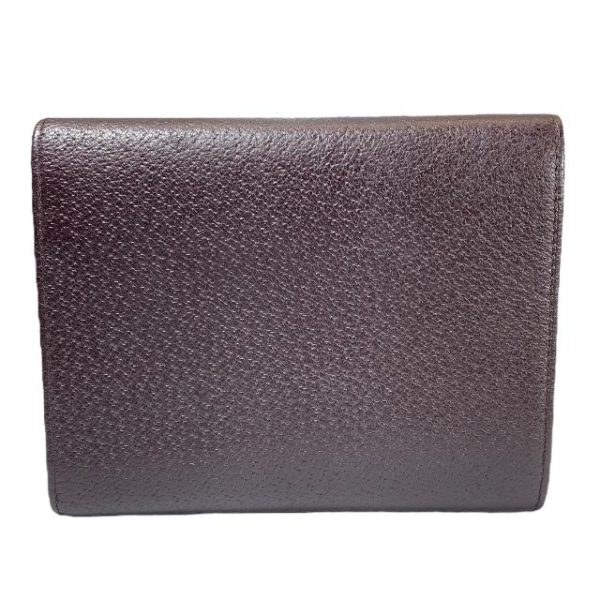 imgrc0107974183 Prada Trifold Wallet Leather Brown Silver