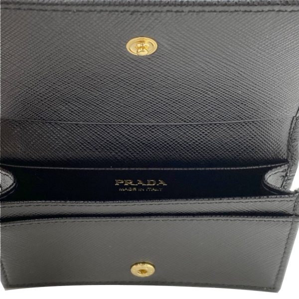 imgrc0108524165 Prada Card Case Leather Black