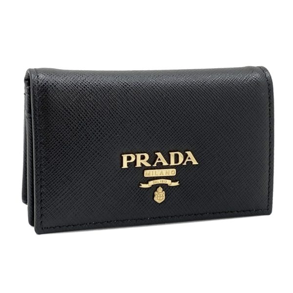 imgrc0108524167 Prada Card Case Leather Black