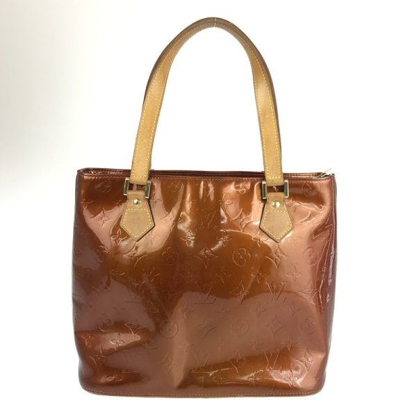 imgrc0109523785 LOUIS VUITTON Vernis Houston Tote Handbag Bronze