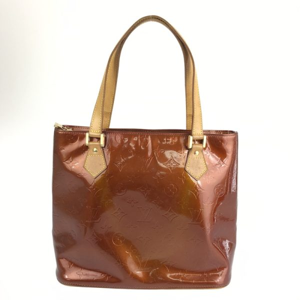 imgrc0109523786 LOUIS VUITTON Vernis Houston Tote Handbag Bronze