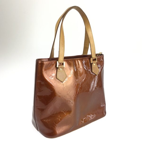 imgrc0109523787 LOUIS VUITTON Vernis Houston Tote Handbag Bronze