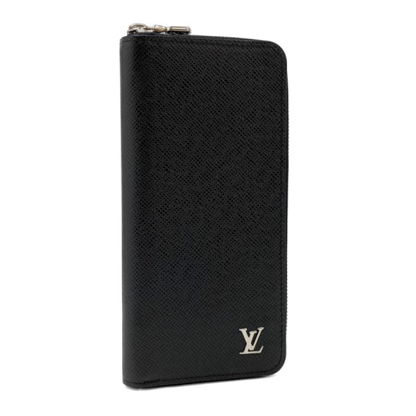 imgrc0110573366 Louis Vuitton Black Silver Hardware Leather Long Wallet