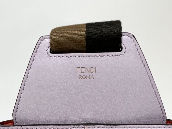 imgrc0112809349 Fendi Guitar Bag One Shoulder Body Bag Leather Purple