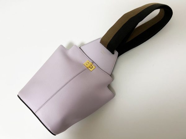 imgrc0112809355 Fendi Guitar Bag One Shoulder Body Bag Leather Purple