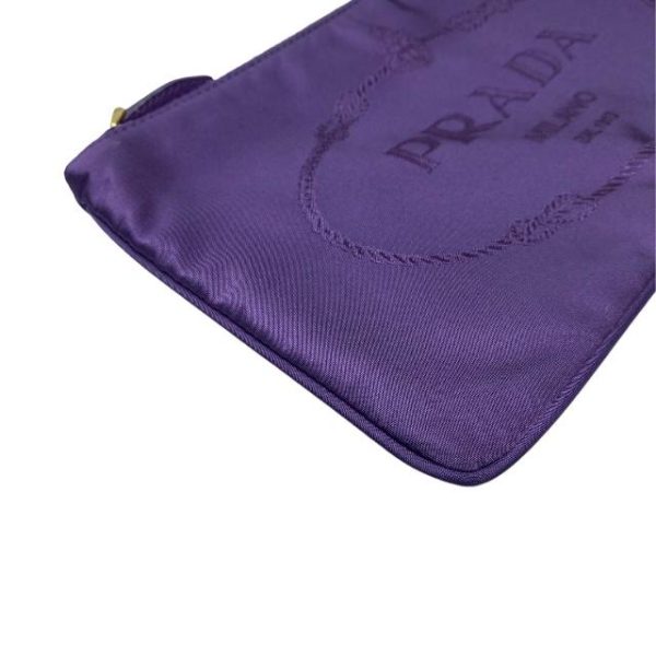 imgrc0114983921 Prada Cosmetic Pouch Nylon Purple