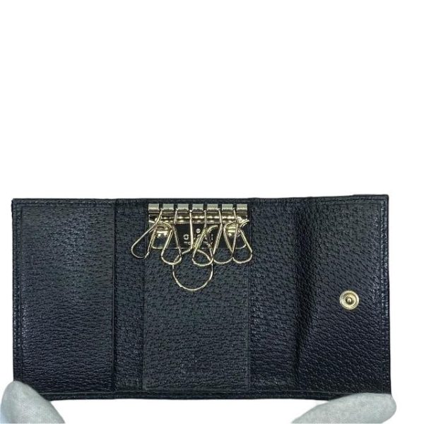 imgrc0115042724 Gucci Leather Key Case Black