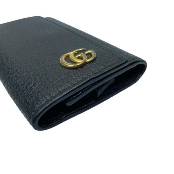 imgrc0115104915 Gucci Leather Key Case Black Silver