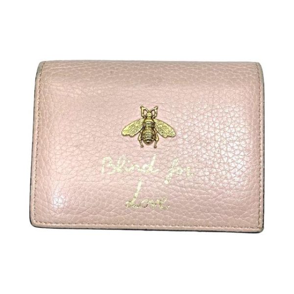 imgrc0115231653 Gucci Bee Wallet Pink