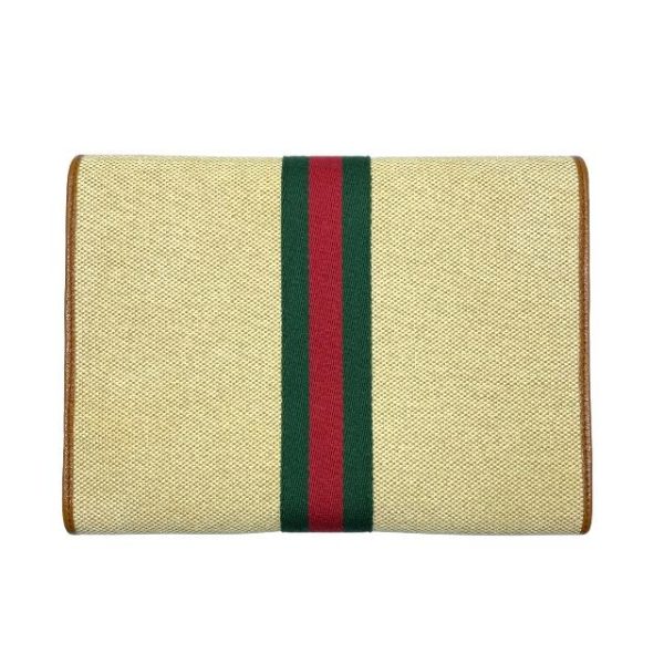 imgrc0115683231 Gucci Raja Clutch Bag Ivory Brown