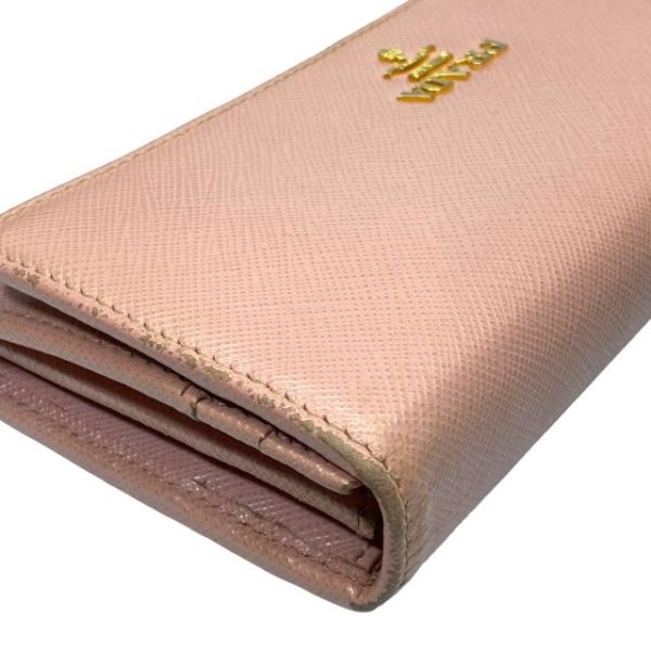 imgrc0115742203 Prada Wallet Long Wallet Bifold Leather Pink