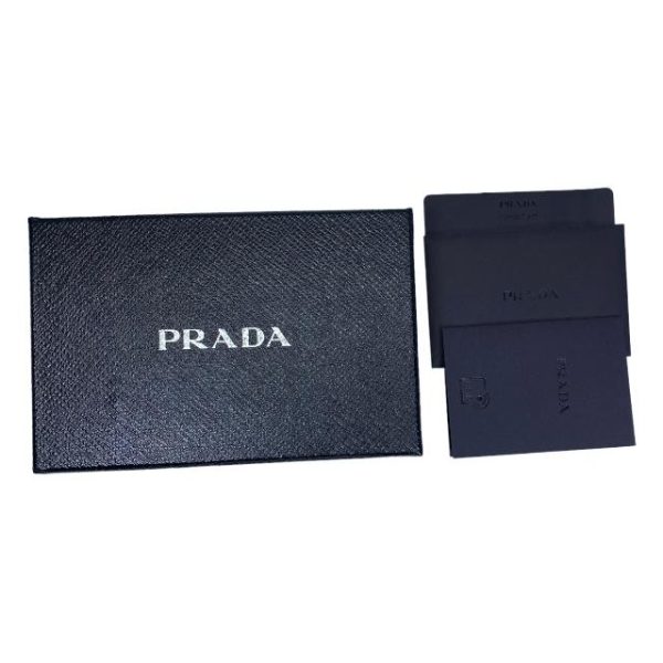 imgrc0115965588 Prada Card Case Bifold Leather Navy