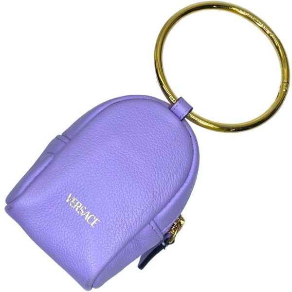 imgrc0116083585 Versace Medusa Purple Bag Leather Pouch Charm