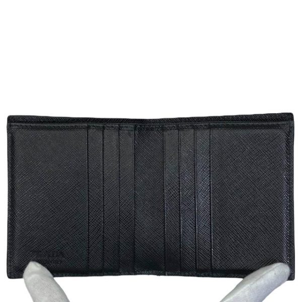 imgrc0116107990 Prada Wallet Bifold Folding Leather Blue Black