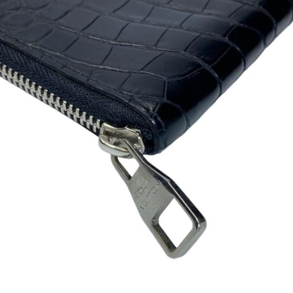 imgrc0116279738 Louis Vuitton Zippy Wallet Crocodile Black