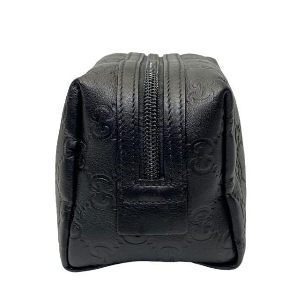 imgrc0116333799 Gucci Cosmetic Pouch Leather Black