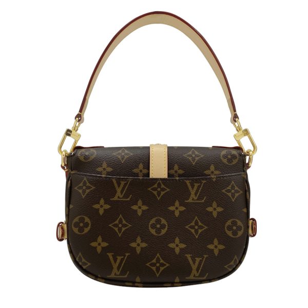 imgrc0117514931 Louis Vuitton Saumur Monogram Brown Leather Handbag