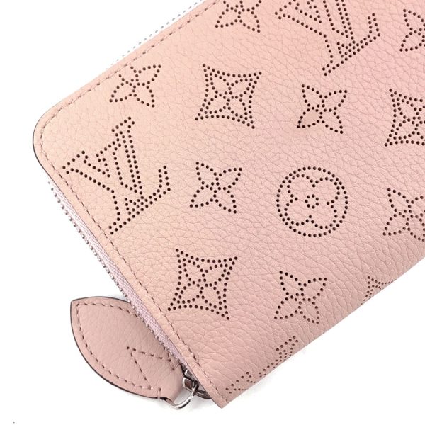 imgrc0118120997 Louis Vuitton Monogram Mahina Wallet Long Round Zipper Rose