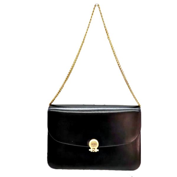 imgrc0119388956 Christian Dior Shoulder Bag Black