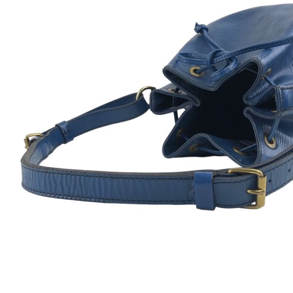 imgrc0119401981 Louis Vuitton Petit Noe Epi Shoulder Leather Drawstring Bag Blue