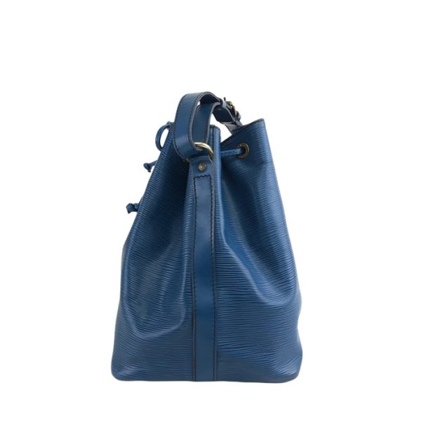 imgrc0119401989 Louis Vuitton Petit Noe Epi Shoulder Leather Drawstring Bag Blue