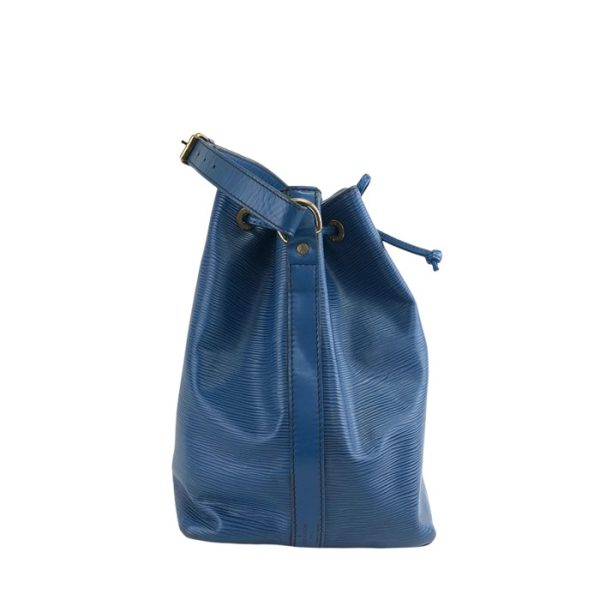 imgrc0119401990 Louis Vuitton Petit Noe Epi Shoulder Leather Drawstring Bag Blue