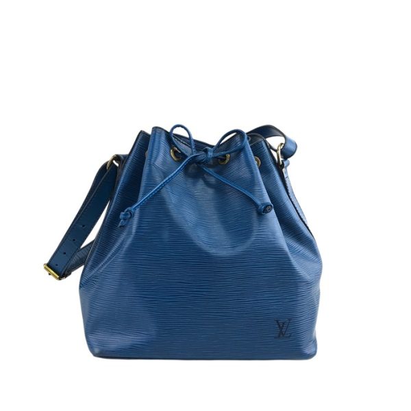 imgrc0119401992 Louis Vuitton Petit Noe Epi Shoulder Leather Drawstring Bag Blue