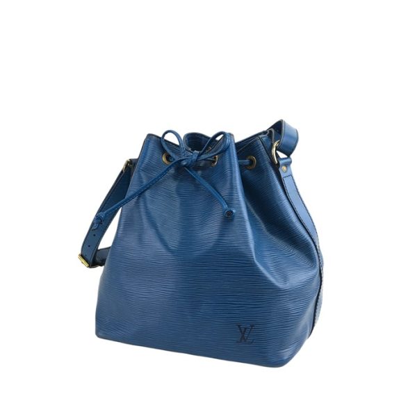 imgrc0119401993 Louis Vuitton Petit Noe Epi Shoulder Leather Drawstring Bag Blue