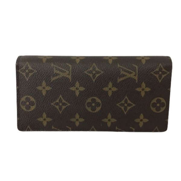 imgrc0148317356 Louis Vuitton Braza Monogram Long Wallet Brown