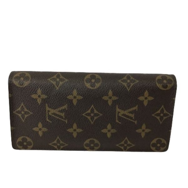 imgrc0148317357 Louis Vuitton Braza Monogram Long Wallet Brown