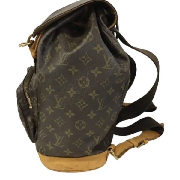 imgrc0155995807 Louis Vuitton Monsori GM Monogram Backpack Brown