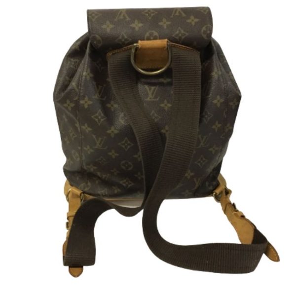 imgrc0155995809 Louis Vuitton Monsori GM Monogram Backpack Brown