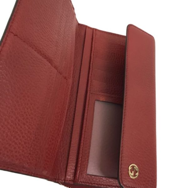 imgrc0160326800 Gucci Interlocking G Long Wallet Red