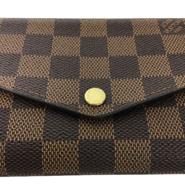 imgrc0160338344 Louis Vuitton Portefeuil Sarah Long Wallet Brown