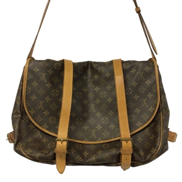 imgrc0160363558 Louis Vuitton Saumur 43 Monogram Shoulder Brown