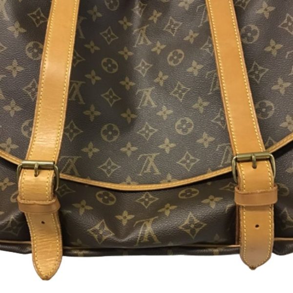 imgrc0160363559 Louis Vuitton Saumur 43 Monogram Shoulder Brown