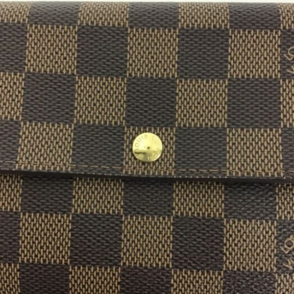 imgrc0164291468 Louis Vuitton Portefeuille Sarah Long Wallet Brown