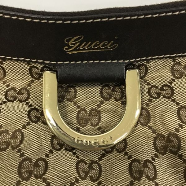 imgrc0164355865 Gucci GG Canvas Shoulder Bag Beige