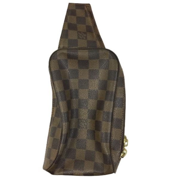 imgrc0165686735 Louis Vuitton Damier Geronimos Body Bag Brown