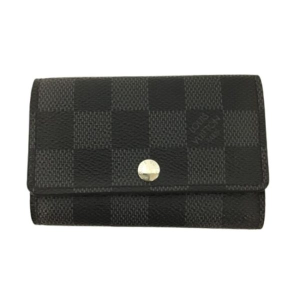 imgrc0169028588 Louis Vuitton Multicre 6 Key Case Black