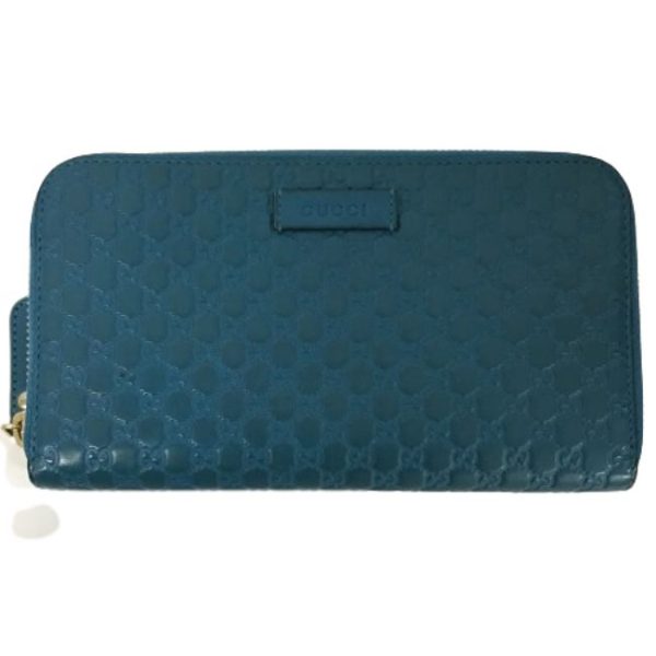 imgrc0172219837 Gucci Round Zipper Long Wallet Blue