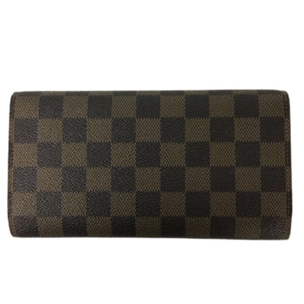 imgrc0183248810 Louis Vuitton Damier Portefeuil Long Wallet Brown