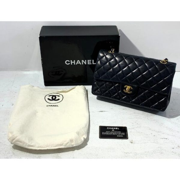 imgrc0197367180 Chanel Matelasse Lambskin Turnlock Handbag Black