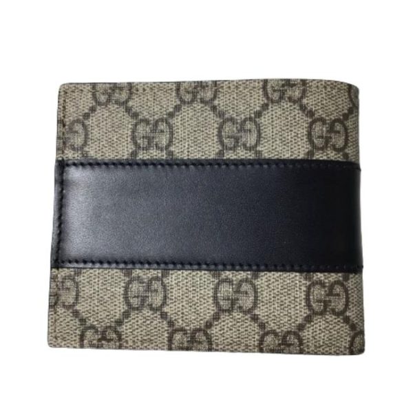 imgrc0199048604 Gucci GG Supreme Bifold Wallet Black