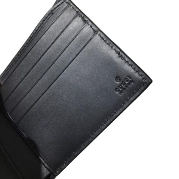 imgrc0199048607 Gucci GG Supreme Bifold Wallet Black