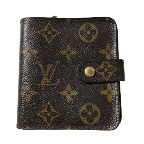 imgrc0200142712 Louis Vuitton Compact Zip Monogram MM Wallet Brown