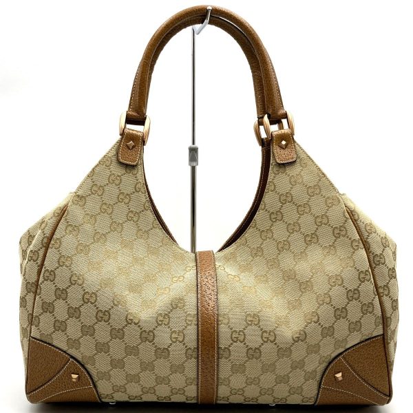 it02ydwltjqk 2 Gucci New Jackie Leather Shoulder Bag Beige