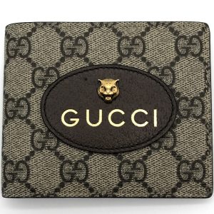 it0f1czq5ni8 1 Gucci Leather Portfolio Clutch Bag Brown