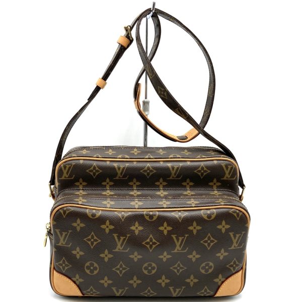 it0kahl1y2fk 1 Louis Vuitton Nile Shoulder Bag Crossbody Brown Monogram