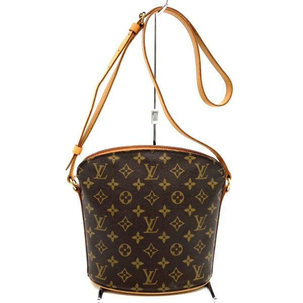 it20c7pmd75w 1 Louis Vuitton Drouot Shoulder Bag Crossbody Brown Monogram